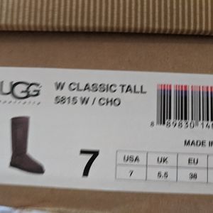 CLASSIC TALL CHOCOLATE UGG BOOTS